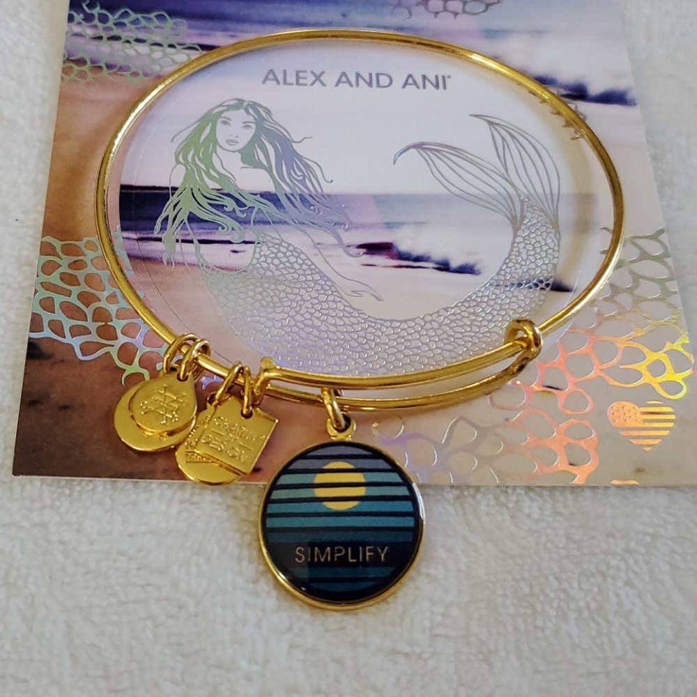 "Simplify" Alex and Ani Bracelet